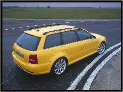 Avant, Żółte, Audi RS4