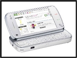 Klawiatura QWERTY, Bia�a, N97