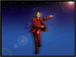 Garnitur, Michael Jackson, Czerwony