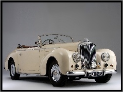 Kabriolet, Bentley Mark VI, Kremowy, Zabytkowy