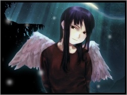 kobieta, Haibane Renmei, anioł