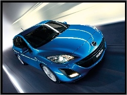 Niebieska, Mazda 3