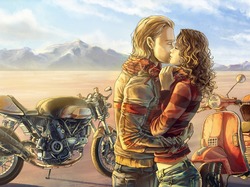 Motocykle, Miłosne, Zakochani