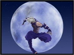 księżyc, Naruto, miecz