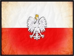 Godło, Polska, Flaga
