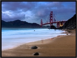 San Francisco, Most Golden Gate, Zatoka