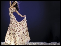 Sukienka, Beyonce Knowles, Kwiecista