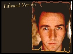 zielone oczy, Edward Norton, twarz