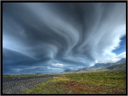 Pejzaż, Islandii
