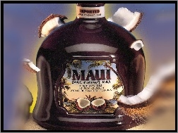 Rum, Dark, Maui, Kokosowy